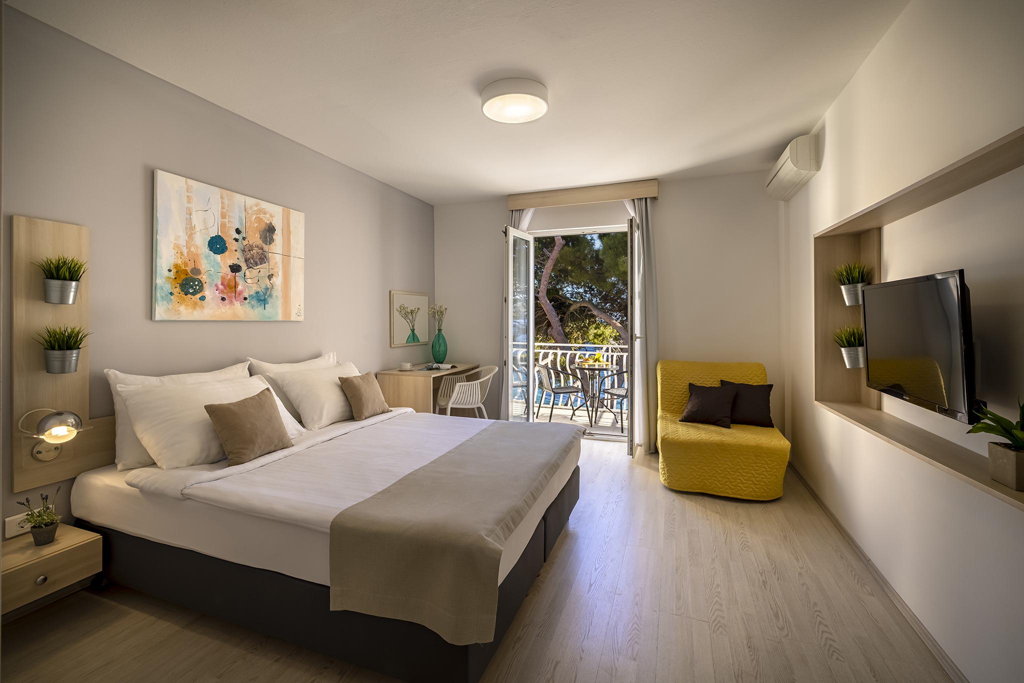Apartments Bellevue Оребич Экстерьер фото
